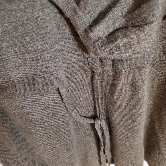 Jacob womens dress large grey knit sweater long sleeves mini low waist - Picture 3 of 7